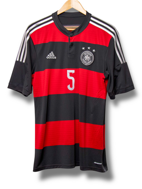 Germany 2014 Away Shirt Hummels #5 (L)