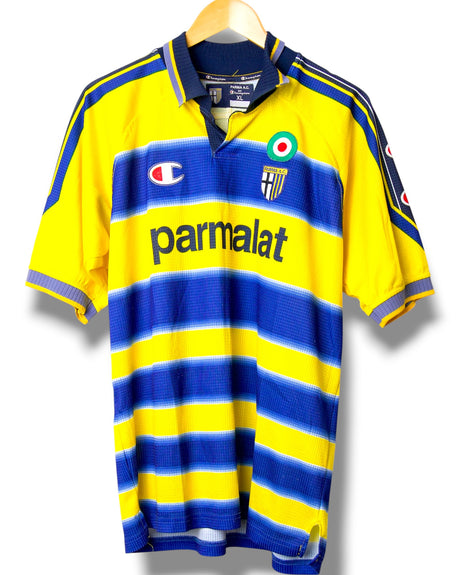 Parma FC 1999/2000 Home Shirt Crespo #9 (XL)