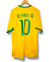 Brazilie 2014 Thuis Shirt Neymar #10 (XL)