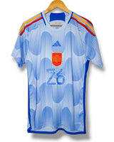 Spanje 2022 Uit Shirt Pedri #26 (M)