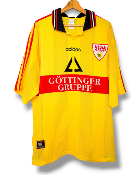 VFB Stuttgart 1997/1998 Away Shirt Akpoborie #24 (XXL)