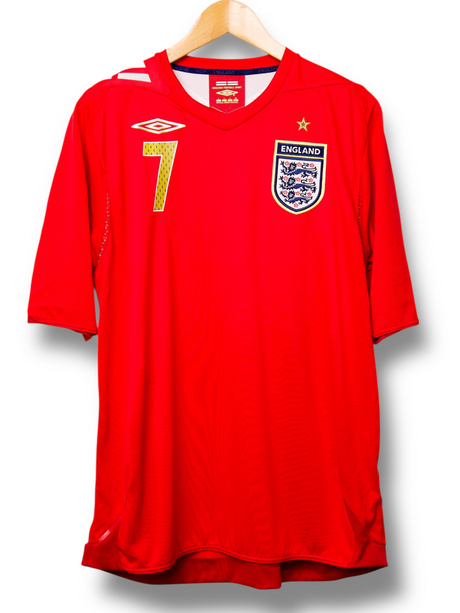 England 2006 Away Shirt Beckham #7 (L)