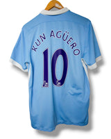 Argentinie 2015/2016 Thuis Shirt Kun Aguero #10 (L)