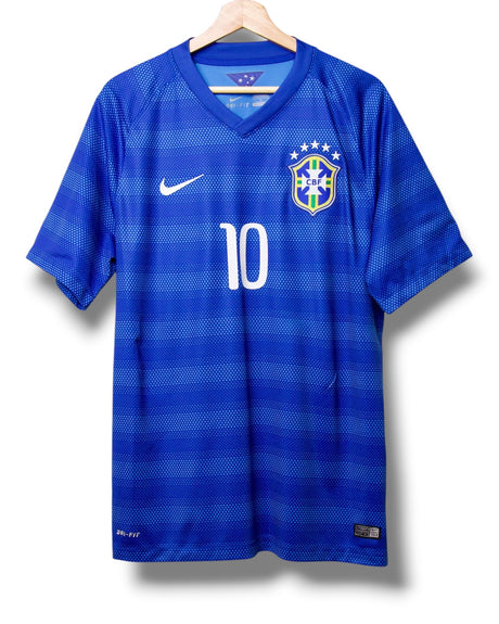 Brazil 2014 Away Shirt Neymar #10 (L)