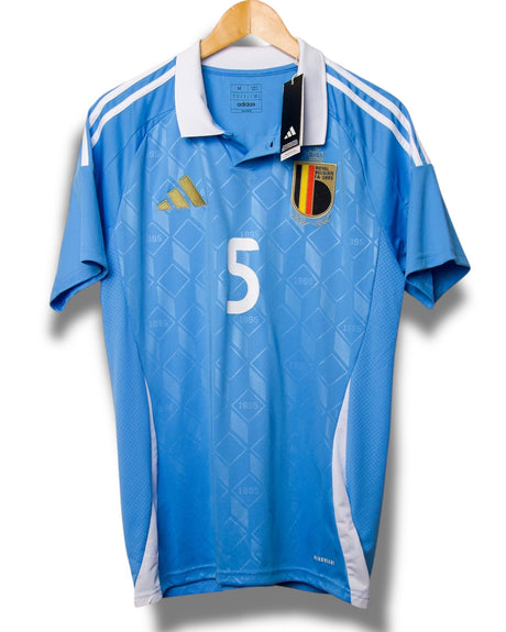 Belgium 2024 Away Shirt Vertonghen #5 (M)
