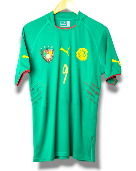 Cameroon 2004 Home Shirt Eto'o #9 (L)