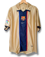 Barcelona 2000/2001 Uit Shirt Puyol #24 (M)
