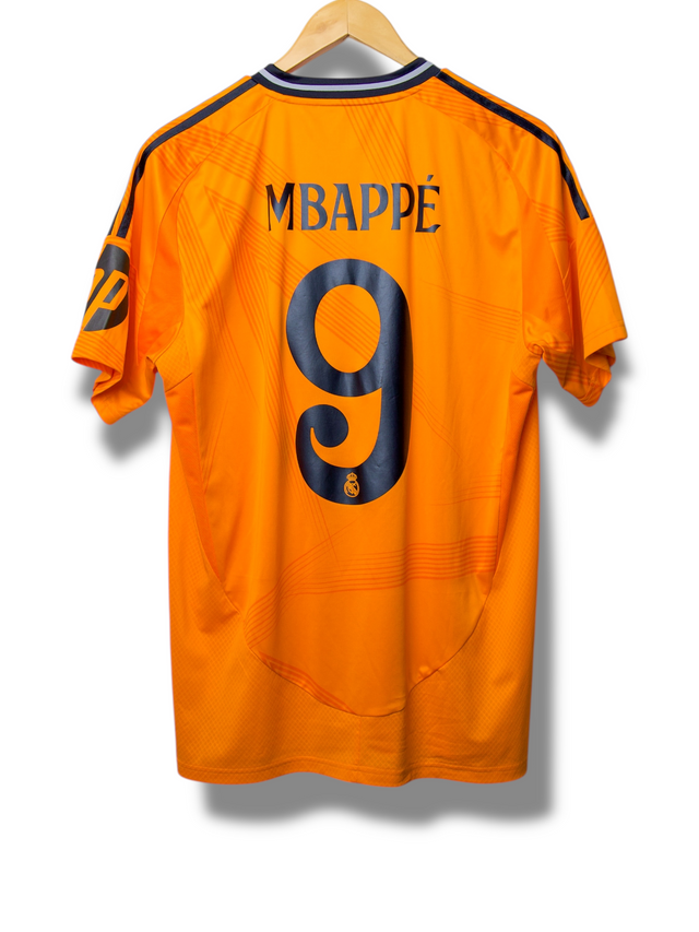 Real Madrid 2024/2025 Uit Shirt Mbappe #9 (L)