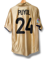 Barcelona 2000/2001 Uit Shirt Puyol #24 (M)
