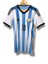 Argentinie 2014 Thuis Shirt Messi #10 (L)