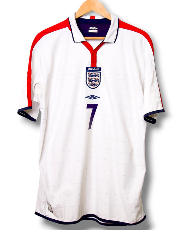 Engeland 2004 Thuis Shirt Beckham #7 (L)