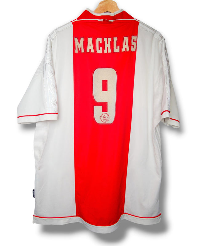 Ajax 1999/2000 Thuis Shirt Machlas #9 (XXL)