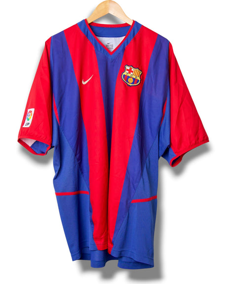 Barcelona 2002/2003 Home Shirt Riquelme #10 (XXL)