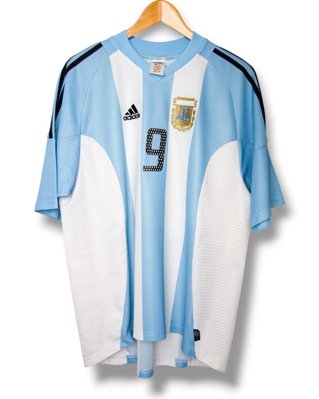 Argentina 2002 Home Shirt Batistuta #9 (M)