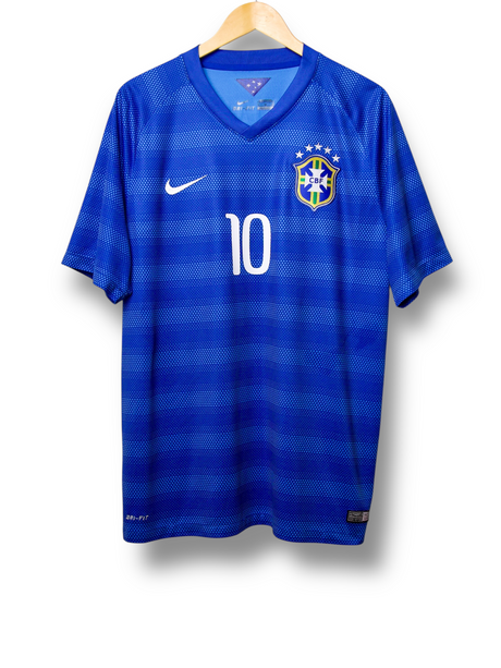 Brazil 2014 Away Shirt Neymar #10 (XL)