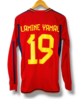 Spanje 2023 Thuis Shirt Lamine Yamal #19 (S)