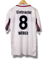 Eintracht Frankfurt 1998/1999 Thuis Shirt Weber #8 (XL)