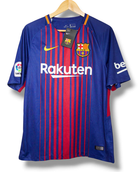 Barcelona 2017/2018 Home Shirt Messi #10 (M)