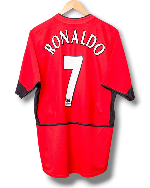 Manchester United 2002/2003 Thuis Shirt Ronaldo #7 (M)