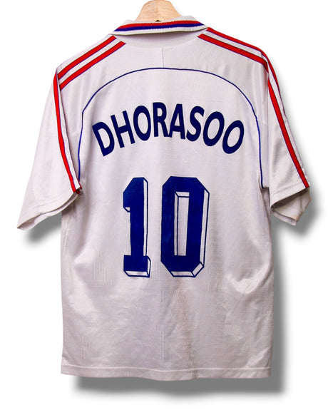 Olympique Lyon 1998/1999 Home Shirt Dhorasso #10 (S)