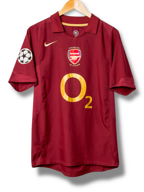 Arsenal 2005/2006 Home Highbury Shirt Van Persie #11 (S)