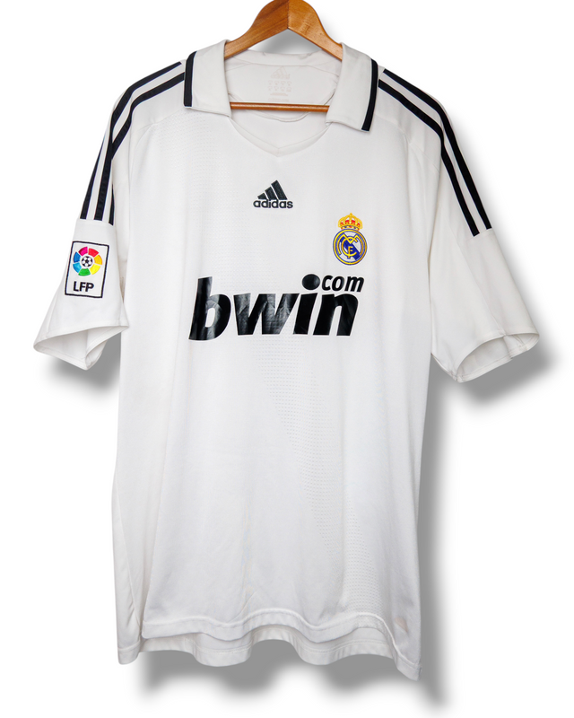 Real Madrid 2008/2009 Thuis Shirt Raul #7 (XL)