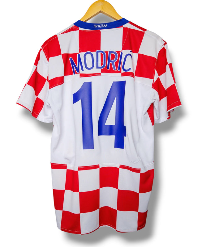 Kroatie 2008 THuis Shirt Modric #14 (M)