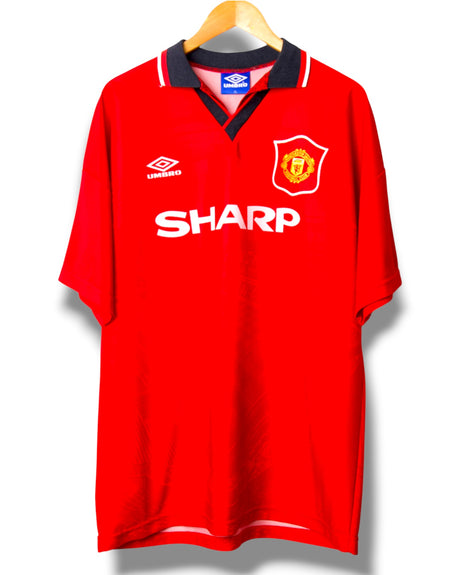Manchester United 1994 Home Shirt Beckham #24 (XL)