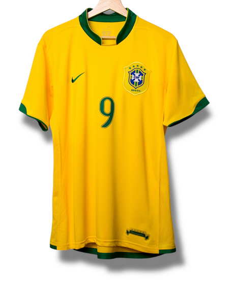 Brazil 2006 Home Shirt Ronaldo #9 (L)