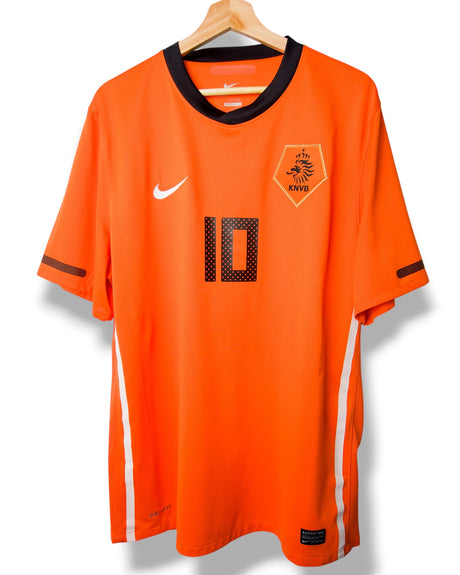 Netherlands 2010 Home Shirt Sneijder #10 (XL)