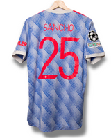 Manchester United 2021/2022 Uit Shirt Sancho #25 (S)