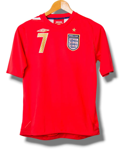England 2006 Home Shirt Beckham #7 (152)
