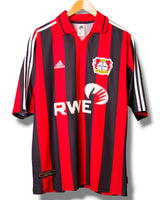 Bayer Leverkusen 2001/2002 Thuis Shirt (XL)