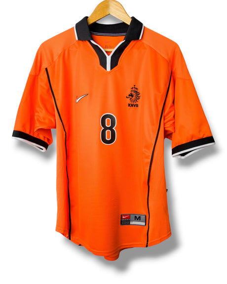 Netherlands 1998 Home Shirt Bergkamp #8 (M)