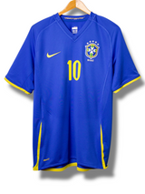 Brazil 2008 Away Shirt Ronaldinho #10 (M)