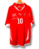 Zwitserland 2010 Thuis Shirt Nkufo #10 (XL)