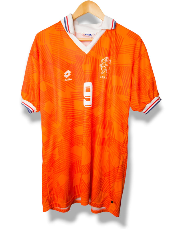 Netherlands 1992 Thuis Shirt Van Basten #9 (XL)