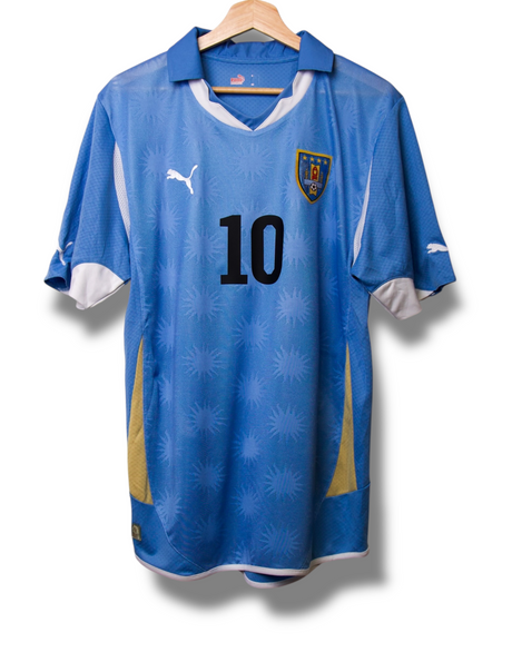 Uruguay 2010 Home Shirt Forlan #10 (L)