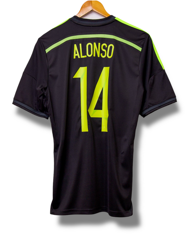 Spanje 2014 Uit Shirt Alonso #14 (M)