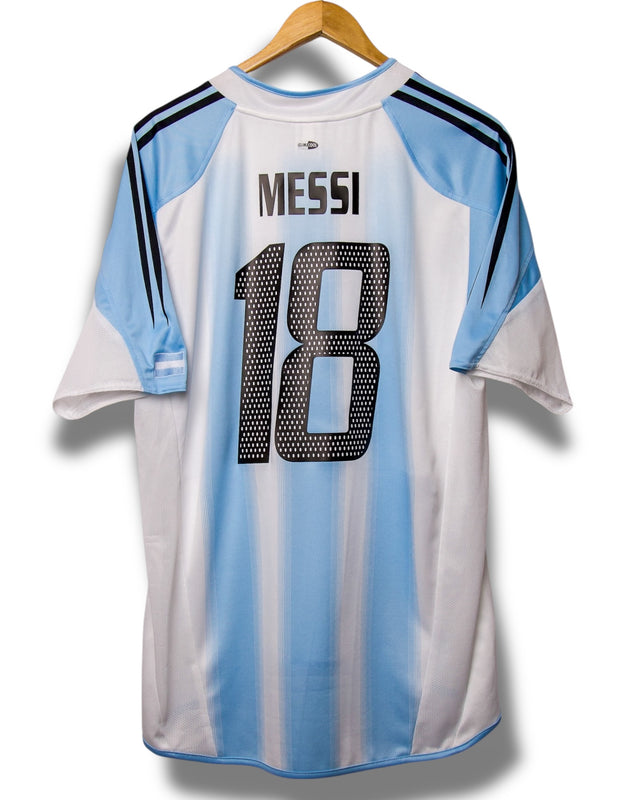 Argentinien 2004 Heimtrikot Messi #18 (L)