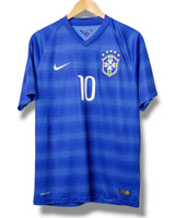 Brazilie 2014 Uit Shirt Neymar #10 (M)
