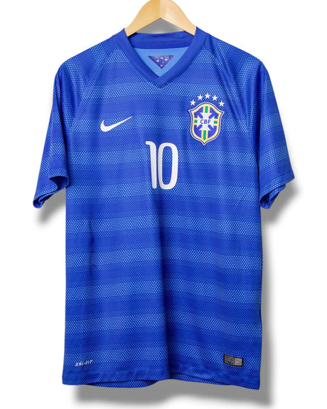 Brazil 2014 Away Shirt Neymar #10 (M)