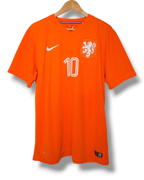 Netherlands 2014 Home Shirt Sneijder #10 (L)
