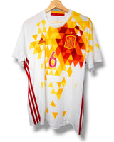 Spanje 2016 Uit Shirt Iniesta #8 (L)