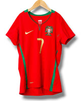 Portugal 2008 Thuis Dames Shirt Ronaldo #7 (M)