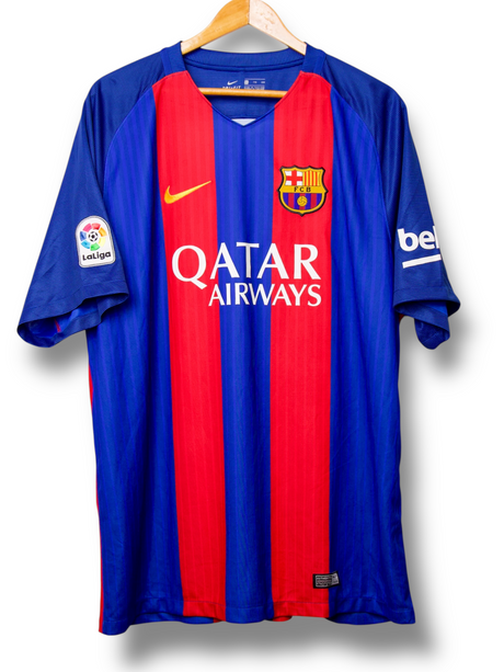 Barcelona 2016/2017 Home Shirt Messi #10 (XXL)