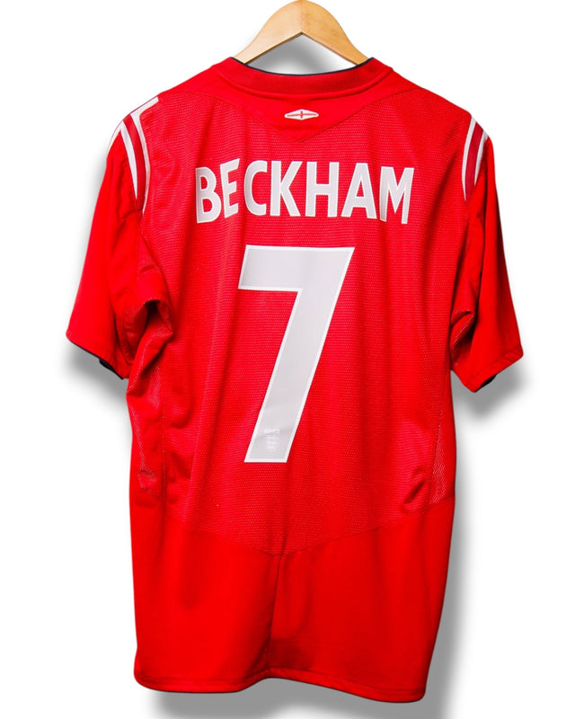 England 2004 Away Trikot Beckham #7 (M)