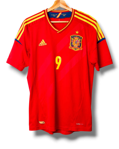 Spain 2012 Home Shirt Torres #9 (M)