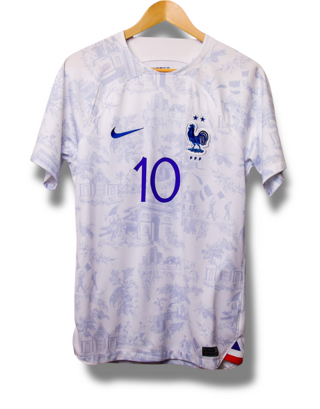 France 2022 Away Shirt Mbappe #10 (S)