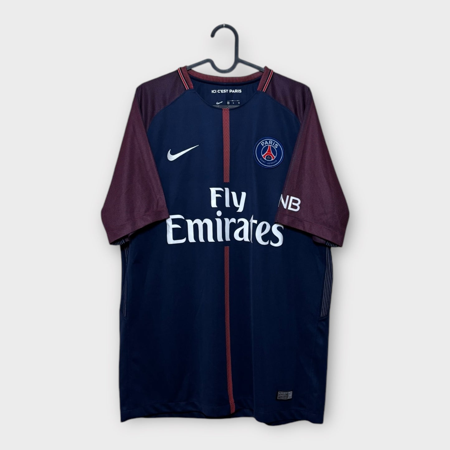 PSG Thuis Shirt 2017/2018 - Mbappe (L)